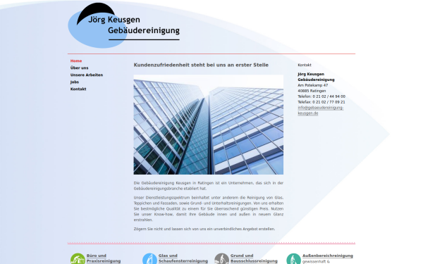 gebaeudereinigung-keusgen.de