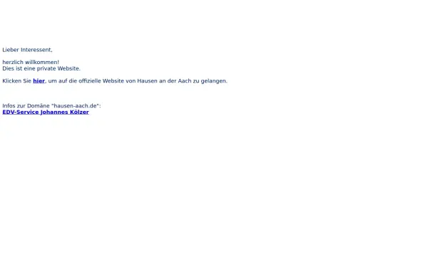 hausen-aach.de