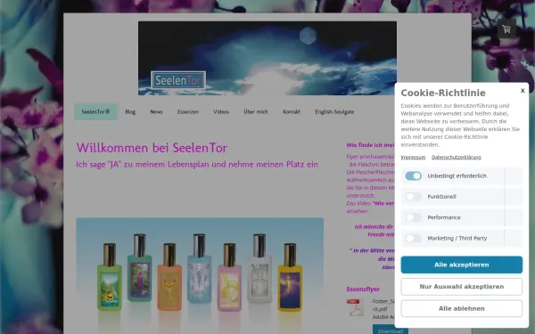 www.seelentoressenz.de