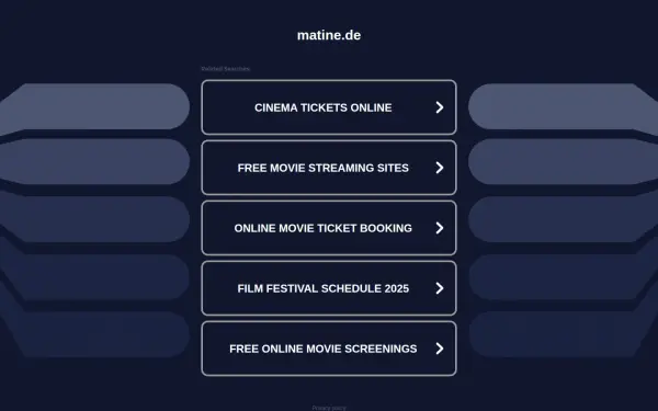 matine.de