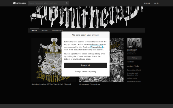 vomitheist.bandcamp.com