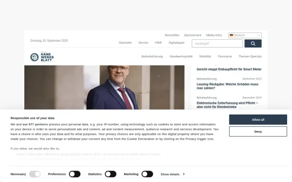 www.handwerksblatt.de