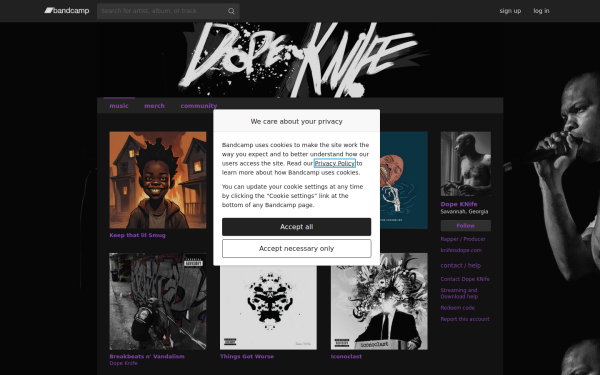 dopeknife.bandcamp.com