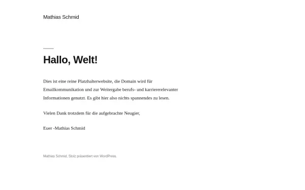 mathiasschmid.de