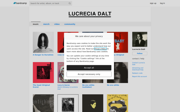 lucreciadalt.bandcamp.com