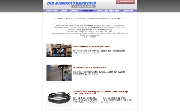 www.bandsaegenprofis.de