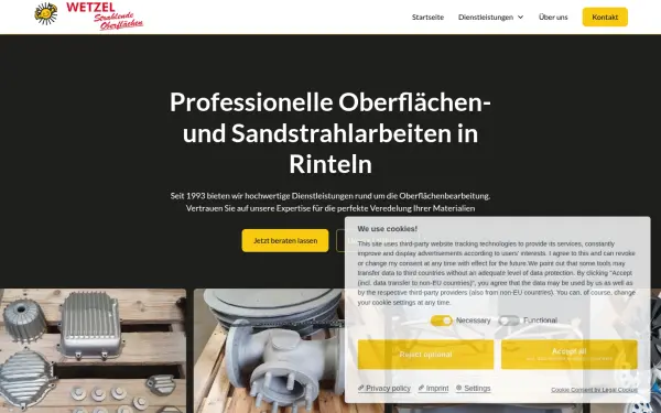 www.wetzel-sandstrahltechnik.de
