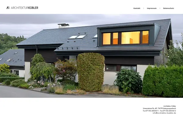 architektur-kuebler.de