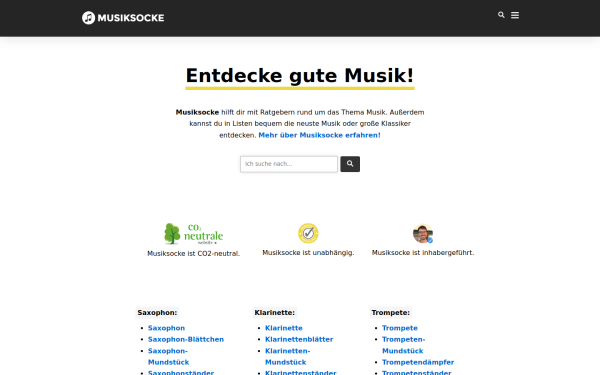 www.musiksocke.de