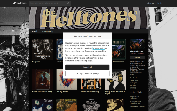 thehelltones.bandcamp.com