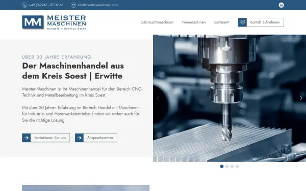 meister-maschinen.com