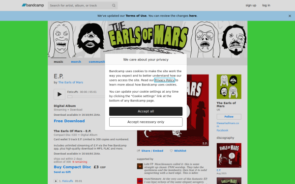theearlsofmars.bandcamp.com
