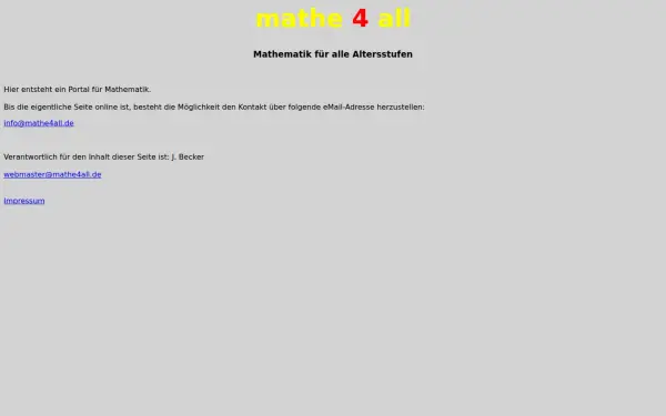 mathe4all.de