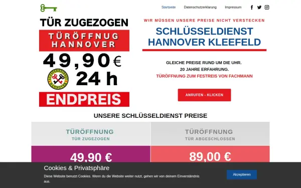 hannover-kleefeld-schluesseldienst.de