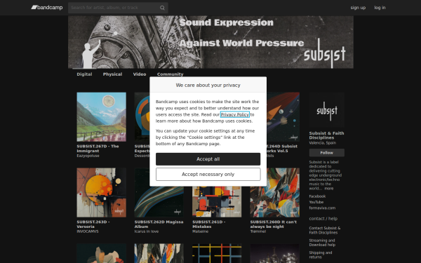 subsist.bandcamp.com