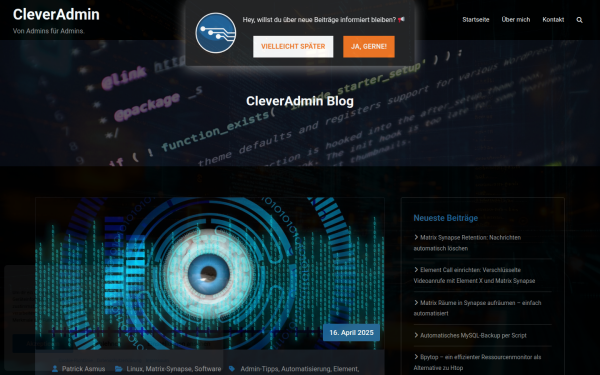 www.cleveradmin.de
