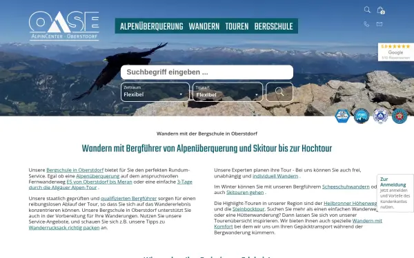 www.oase-alpin.de