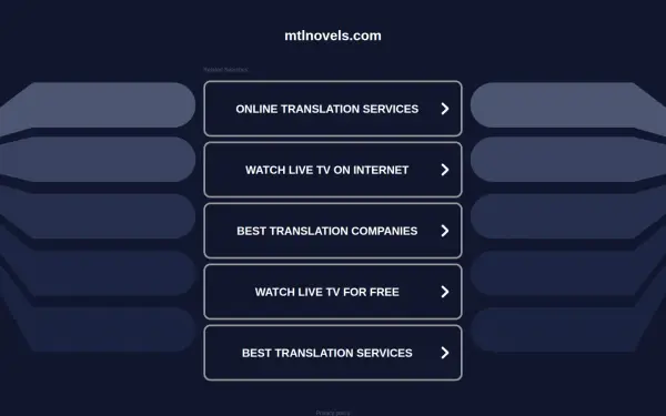 www.mtlnovels.com