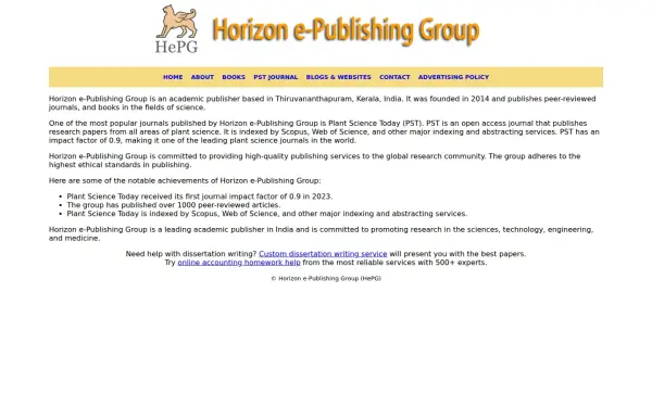 horizonepublishing.com