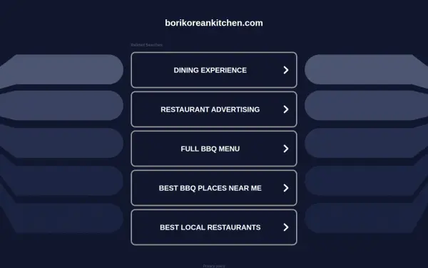 borikoreankitchen.com