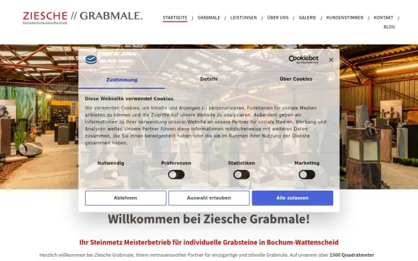www.ziesche-grabmale.de