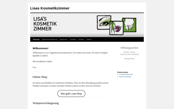 www.lisas-kosmetikzimmer.de