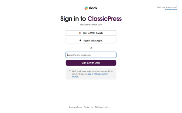 classicpress.slack.com