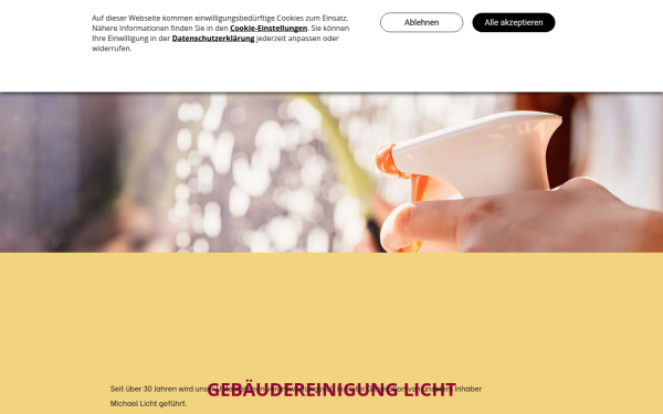 www.gebaeudereinigung-licht.de