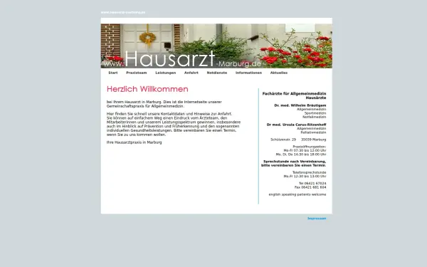 www.hausarzt-marburg.de
