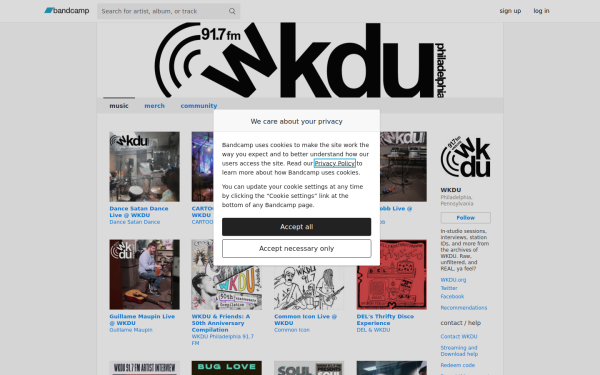 wkdu.bandcamp.com