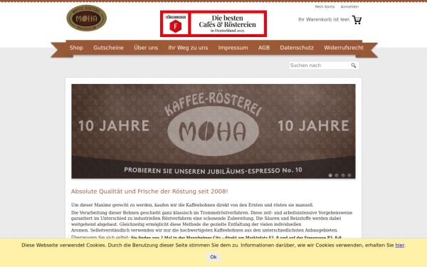 www.mohakaffee.de