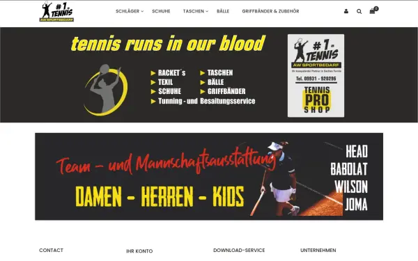 1a-tennis.de
