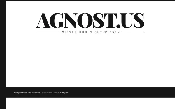 agnostus.de