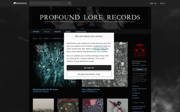 profoundlorerecords.bandcamp.com