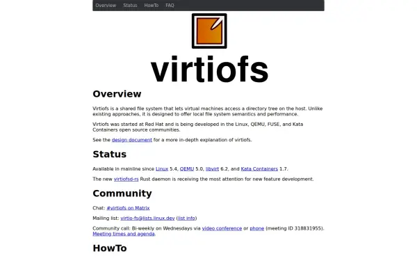 virtio-fs.gitlab.io