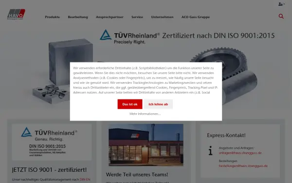 www.havo-strangguss.de