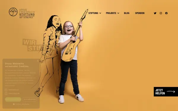 www.arnefriedrichstiftung.de