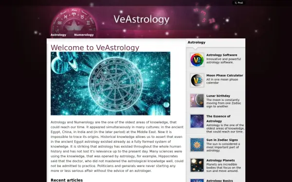 veastrology.com