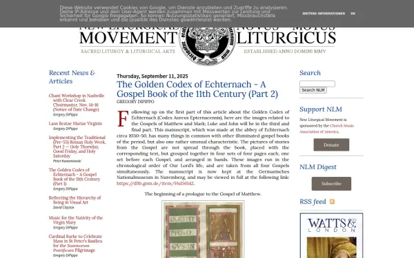 www.newliturgicalmovement.org