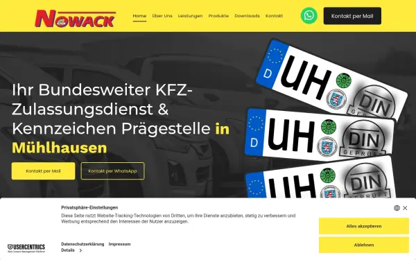 www.zulassungsdienst-nowack.de