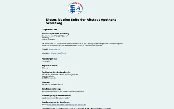 www.gefion.de