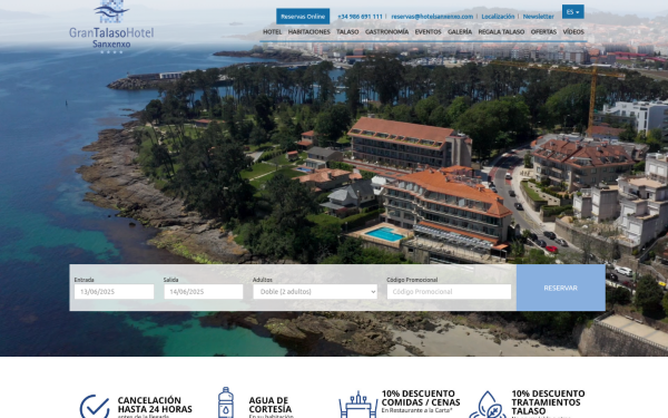 hotelsanxenxo.com
