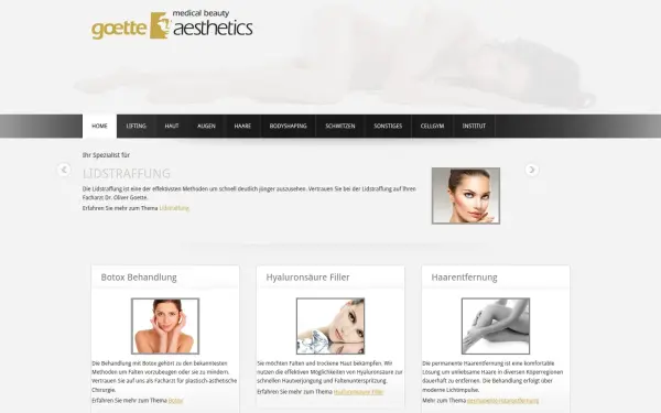www.goette-aesthetics.de