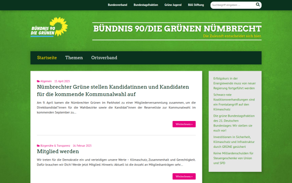 www.gruene-nuembrecht.de