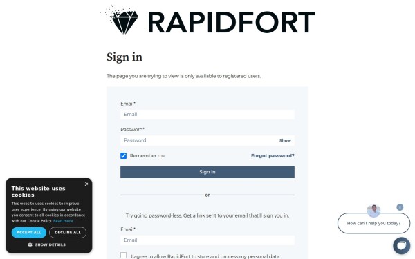 support.rapidfort.com