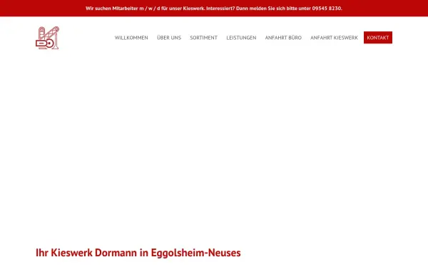 www.dormann-kieswerk.de