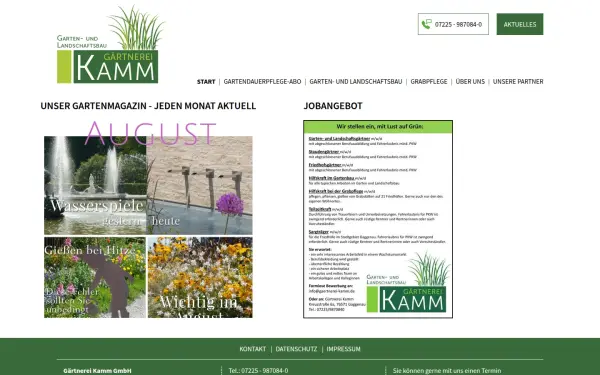 www.gaertnerei-kamm.de