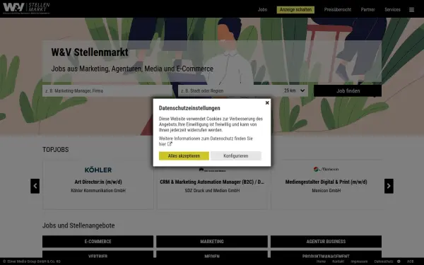 stellenmarkt.wuv.de