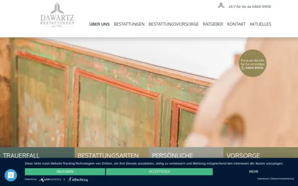 www.dawartz-bestattungen.de