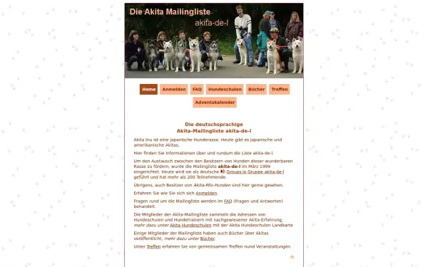 www.akita-mailingliste.de